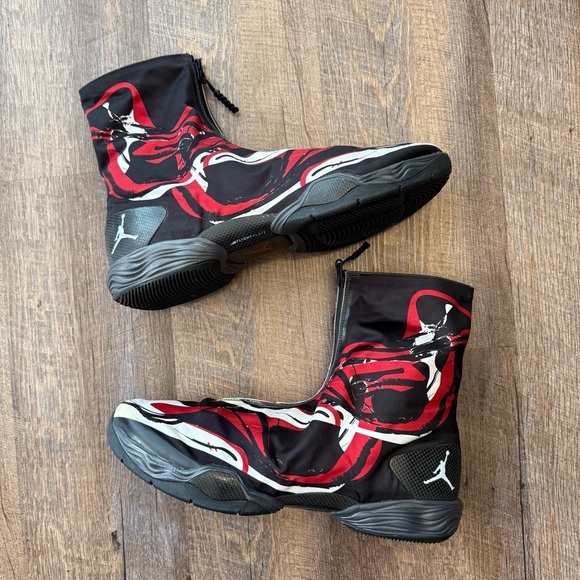 Nike Air Jordan 28 XX8 Oak Hill Black Red White - Picture 1 of 10